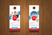 do door hanger design for cleaning, real estate, roofing, solar, lawn care