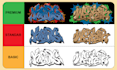 create custom graffiti art for clothing merchandise