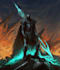 do dark fantasy art illustrations in a painterly style