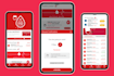 do creative and modern app UI UX designs