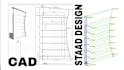 design and analyze steel rcc timber structure on staad pro connect edition