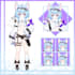 design and draw live2d vtuber model