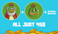 draw funny cartoon, bitcoin, meme coins, silly