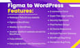 create figma,PSD,xd design to wordpress and figma to elementor