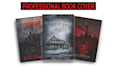 do cookbook cover, ebook cover and horror or thriller book cover
