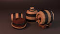 create low poly 3d models and low poly characters for games