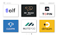 do modern minimalist logo design with free branding