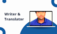 do perfect writing and translate different languages