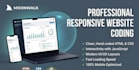 create a responsive website using HTML CSS and javascript