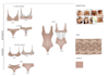 do lingerie design ,theme page and techpack