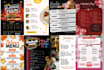 design creative awesome restaurant menu food menu