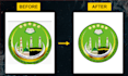 do redesign a logo bitmaps to vector high resolution