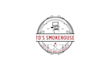 awesome smoked meat logo design