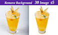 cut out transparent and white background removal from images
