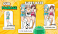 design a custom original character concept reference sheet in anime style