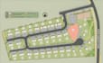 2d render lot subdivision site plan or plat map illustration