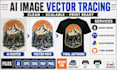 edit ai generated images and create print ready vector file