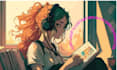 create a lofi loop animation illustration and gif animation