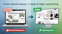 design a fast, high converting wordpress site for your business