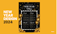 do canva newyear card design, menu design, invitation design