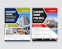 design real estate flyer design, leaflet design