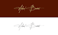 design artistic signature or autograph handwritten