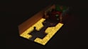 create 3d low poly isometric and stylized scene in blender