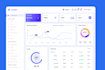 design web app, admin panel dashboard UI in figma