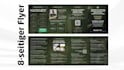create german advertising flyers, posters, billboards