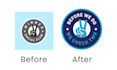 clone reproduce update replicate tweak cleanup or adjust your logo design