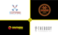 do unique modern minimalist business logo design