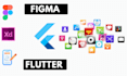convert figma to flutter, android and ios app, flutter app,