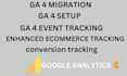 google analytics website tracking,ga4,gtm,goal, enhanced ecommerce events track
