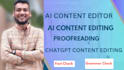 edit, proofread and bring life to your chatgpt or ai content