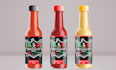 do sauce labels, spice labels, salsa, seasoning, jar, honey, dips, and peppers
