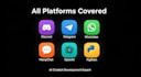 build ai chatbot and discord telegram whatsapp bot with manychat automation
