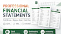 prepare financial statements, profit and loss, balance sheet and cash flow