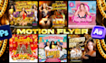 make amazing motion flyer with flyer design