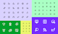 do attractive app icon logo and custom icon set design