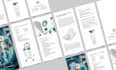 design premium products and services brochure