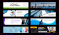 professional linkedin, facebook banner design, cover, header, branding