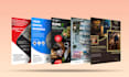 design trendy professional flyer