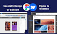 design, redesign, develop and fix webflow website, figma to webflow expert