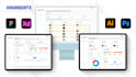do web app, saas , hrm design on figma admin dashboard UI UX design