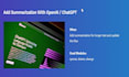 create your application solution