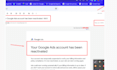 fix google ads suspension issue