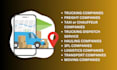 create logistics, trucking, dispatch, freight, moving company website