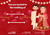 design beautiful and aesthetic message and invitation cards