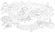 draw 2d fantasy art map illustration dnd art or level design