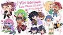 draw ych chibi couples cute memes 120 poses vol2